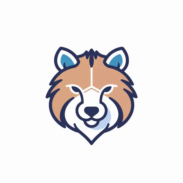 Wolf Logo Vektorillustration Vorlage Für Ihr Design — Stockvektor