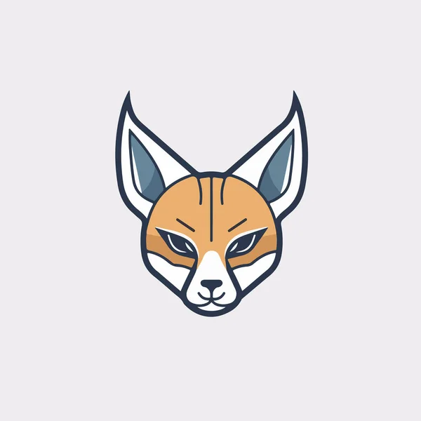 Wolf Logo Vektor Symbol Illustration Design — Stockvektor
