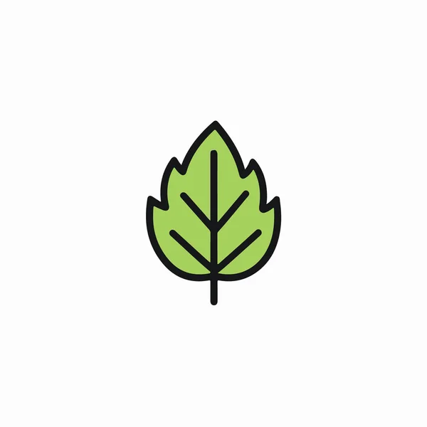 Leaf Icon Logo Vector Design Template — Stockový vektor