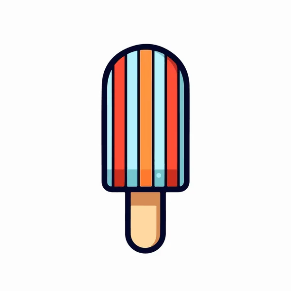 아이스크림 고립된 아이콘 — 스톡 벡터