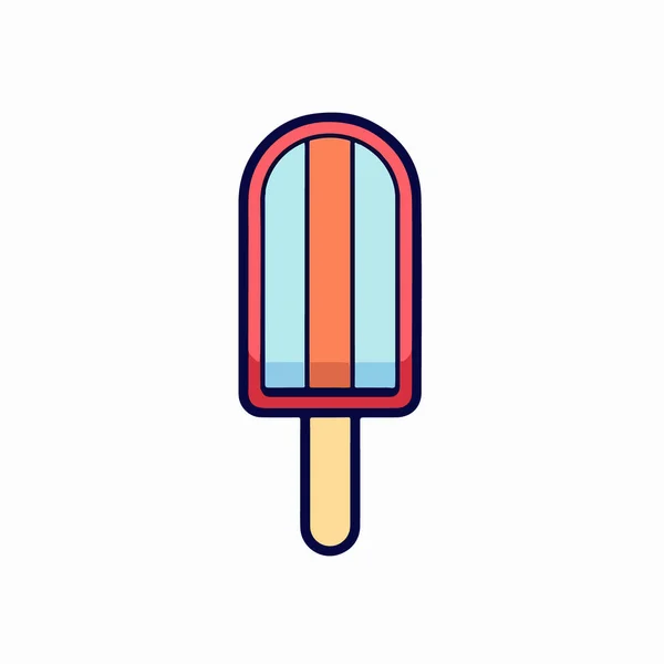 stock vector ice cream stick icon isolated 