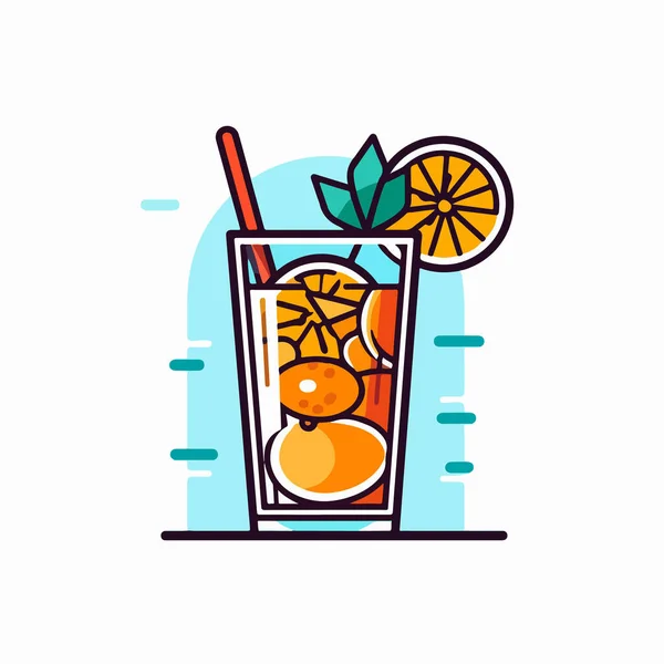 Cocktails Icon Design Vektor — Stockvektor