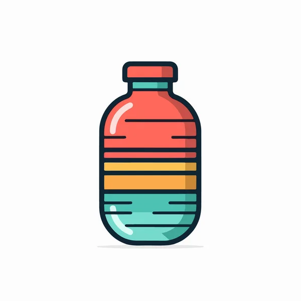 Векторна Ілюстрація Пляшки Води — стоковий вектор