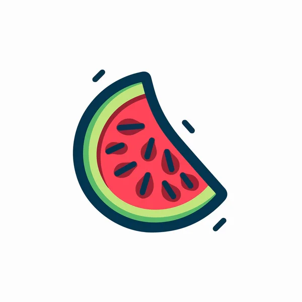 stock vector watermelon icon vector design 