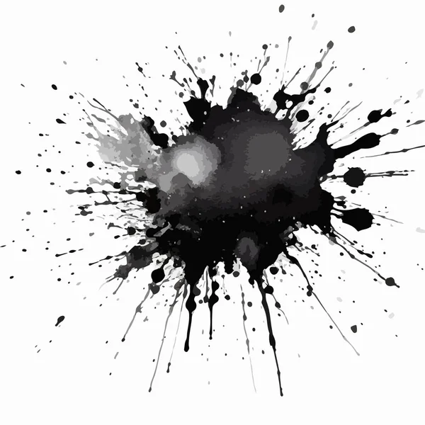 Grunge Splatter Vektor Illustration Hintergrund — Stockvektor