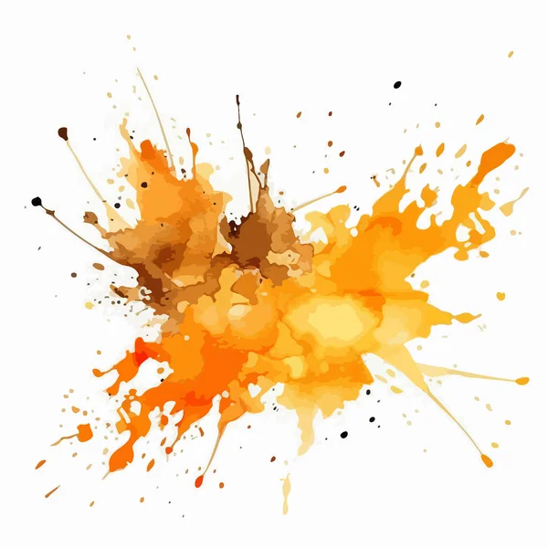Abstrakte Farbe Splash Vektor Illustration Hintergrund — Stockvektor