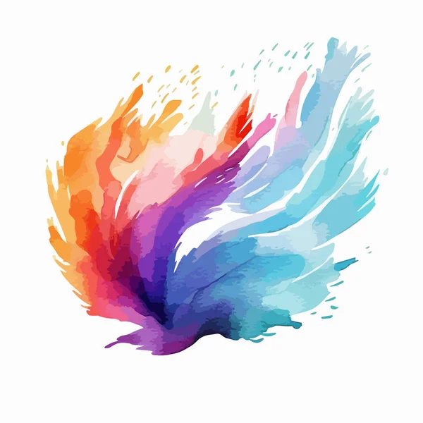 Aquarel Abstract Vector Achtergrond — Stockvector