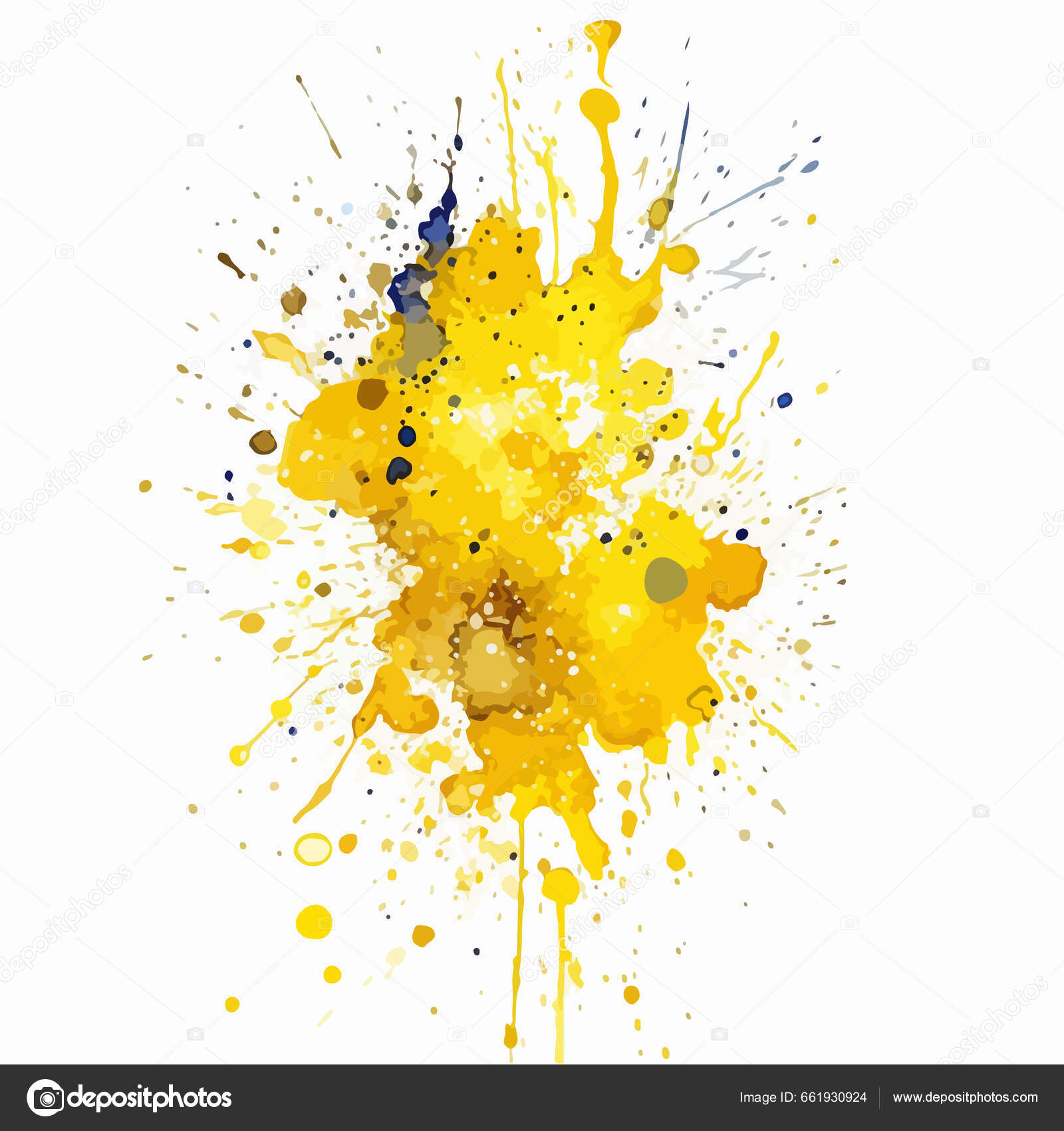 Yellow Orange Blue Yellow Yellow Green Abstract Splash Paint Splash Stock  Vector by ©nadunprabodana 661930924