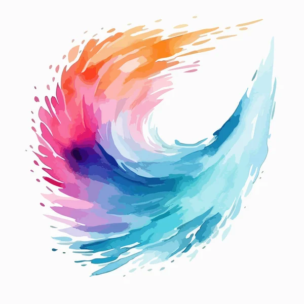 stock vector abstract watercolor splash background 