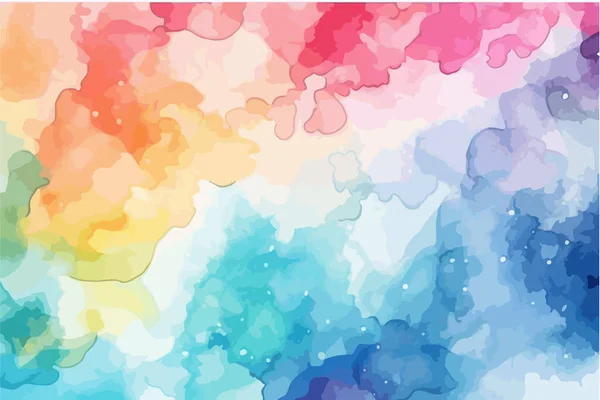 Abstract Watercolor Painting Background — Stock Vector