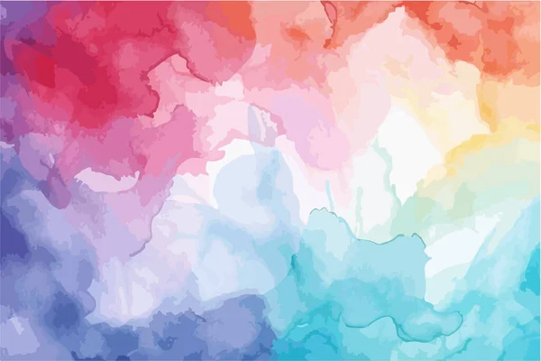 Abstract Colorful Watercolor Background — Stock Vector