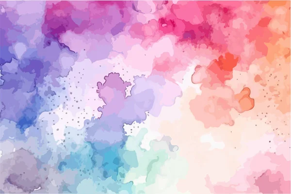 Abstract Watercolor Background Vector Illustration — Stock Vector