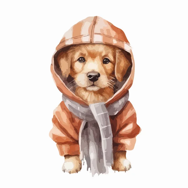 Cute Dog Hat — Image vectorielle