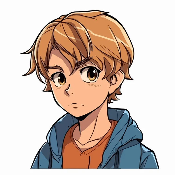 Premium Vector  Anime boy avatar