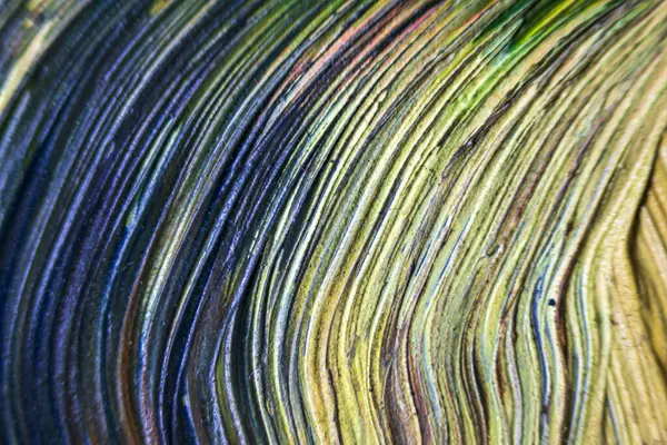 Селективный Фокус Мазков Краски Абстрактный Красочный Фон Крупный План Смешанных — стоковое фото