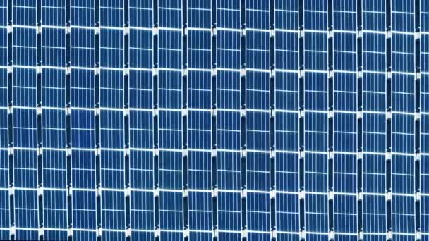 Letecký Záběr Solární Elektrárny Big Islandu Havaj Usa Pohled Solární — Stock video