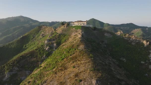 Scenery View Malibu Rocky Oaks Estate Vineyard Settled Malibu Mountain — Stock Video
