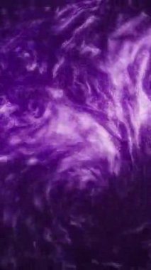 Dikey Ekran: Soyut Mor Dönen Sıvı Hareketi, Dinamik ve Yaratıcı Görsel İçerik için Dikey Biçimlendirme İçeriği Verir. 