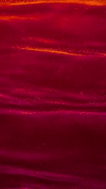 Ekran Pionowy Deep Red Waves Flowing Tworzenie Żywych Intensywnych Wrażeń — Wideo stockowe