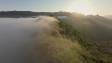 Malibu, California 'nın nefes kesen güzelliğini 4K FPV insansız hava aracı görüntüleriyle yaşayın. Güneşin doğuşuyla birlikte sisli tepeler canlanıyor ve sakin doğal manzarayı gözler önüne seriyor.