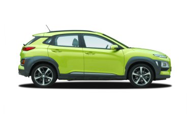 Beyaz arkaplan üzerinde çapraz geçiş, kenar görünüm