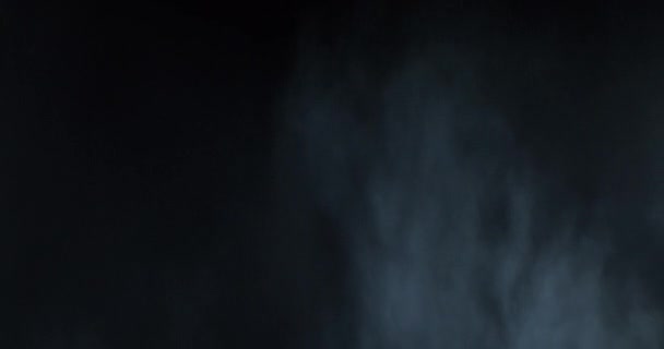 Atmosferische Rook Vfx Element Slow Motion Haze Achtergrond Stof Rookwolk — Stockvideo