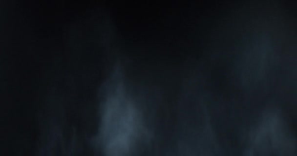 Elemento Vfx Humo Atmosférico Cámara Lenta Fondo Nebuloso Polvo Nube — Vídeo de stock
