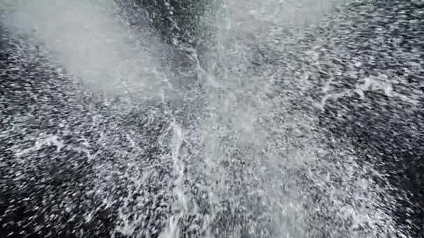 Захватывающая Практическая Замедленная Съемка Фиксирующая Водяной Туман Vfx Спокойная Сила — стоковое видео