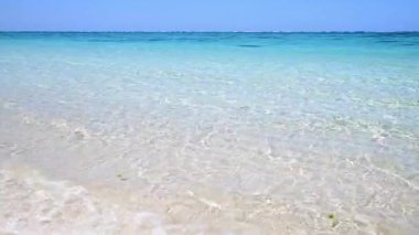 Güzel tropikal plaj sahne