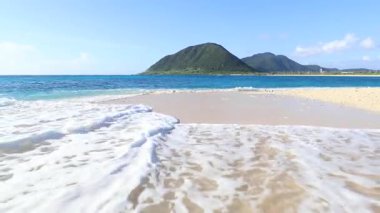 Yazın güzel ve görkemli plajlar