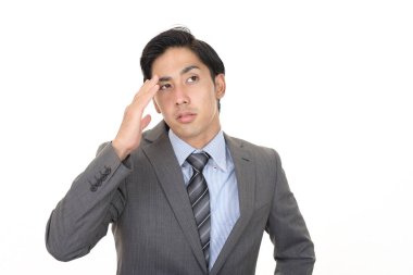 Sağlığı kötü olan bir adam.