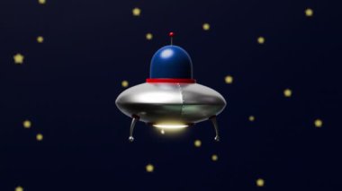 Uzayda uçan UFO