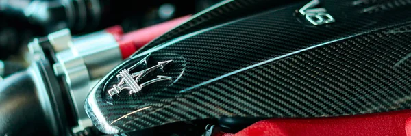 Motor Debutuje Maserati Levante Trofeo 590Hp 730 Zrychluje 100 Sekund — Stock fotografie