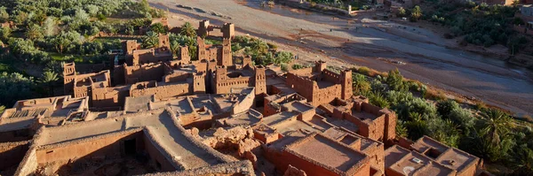 Utsikt Från Toppen Ksar Ait Ben Haddou Fästning Unescos Lista — Stockfoto