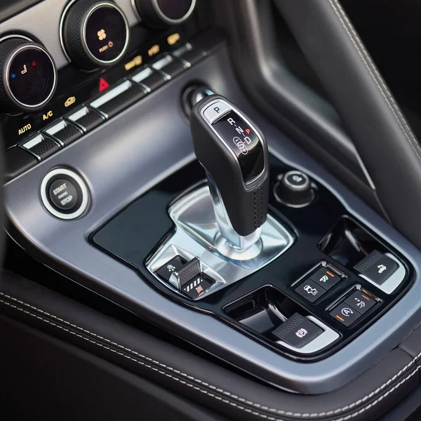 Schaltgetriebe Jaguar Type Motor 575 Kattowitz Juni 2022 — Stockfoto