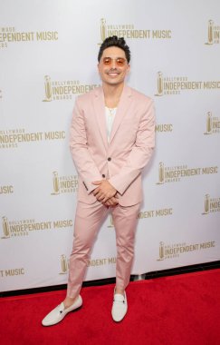 Stefano Langone, 30 Temmuz 2025 'te Los Angeles' taki The Avalon, Hollywood 'da düzenlenen Hollywood Bağımsız Müzik Ödülleri' ne ulaştı..