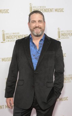Brian Sargent 30 Temmuz 2025 'te Los Angeles' taki The Avalon, Hollywood 'da düzenlenen Hollywood Bağımsız Müzik Ödülleri' ne geldi..