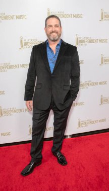 Brian Sargent 30 Temmuz 2025 'te Los Angeles' taki The Avalon, Hollywood 'da düzenlenen Hollywood Bağımsız Müzik Ödülleri' ne geldi..