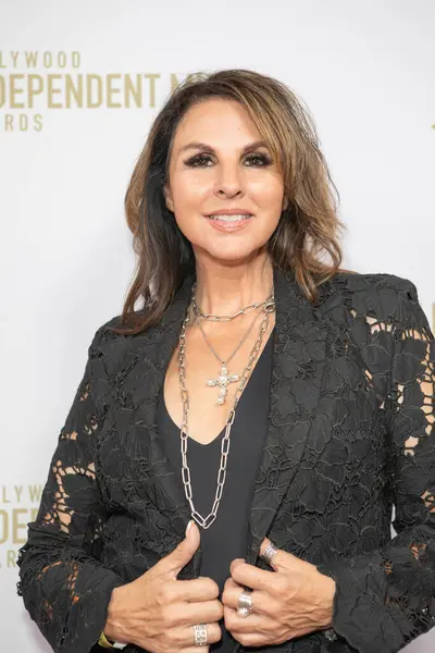 Raquel Aurilia, 30 Temmuz 2025 'te Los Angeles' taki The Avalon, Hollywood 'da düzenlenen Hollywood Bağımsız Müzik Ödülleri' ne ulaştı..