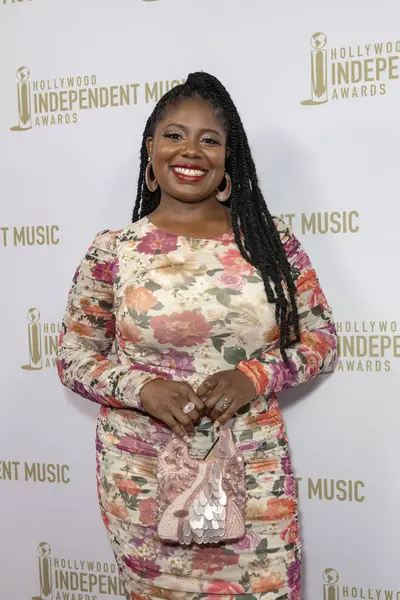 Drea Albert 30 Temmuz 2025 'te Los Angeles' taki The Avalon, Hollywood 'da düzenlenen Hollywood Bağımsız Müzik Ödülleri' ne ulaştı..