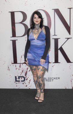Heidi Lavon, 30 Eylül 2025 'te Los Angeles, Kaliforniya' da Carondelet House 'da Bone Lake' in özel gösterimine katılır..