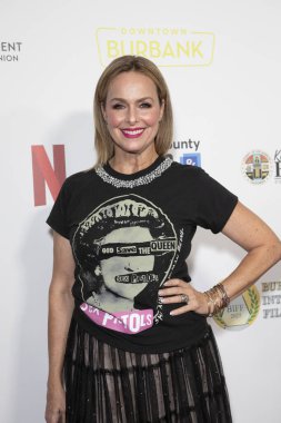 Melora Hardin, 28 Eylül 2025 tarihinde Burbank, CA Marriott Kongre Merkezi 'nde düzenlenen ve Quentin Tarantino onuruna düzenlenen 2025 Burbank Uluslararası Film Festivali' ne katılmaktadır..