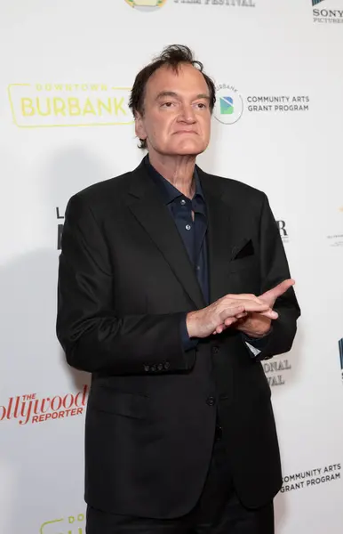 Quentin Tarantino, 28 Eylül 2025 'te Burbank, CA' daki Marriott Kongre Merkezi 'nde düzenlenen Burbank Film Festivali Galası Ödül Töreni' nde Öncü Kıta Ödülü 'nü almak için geliyor..