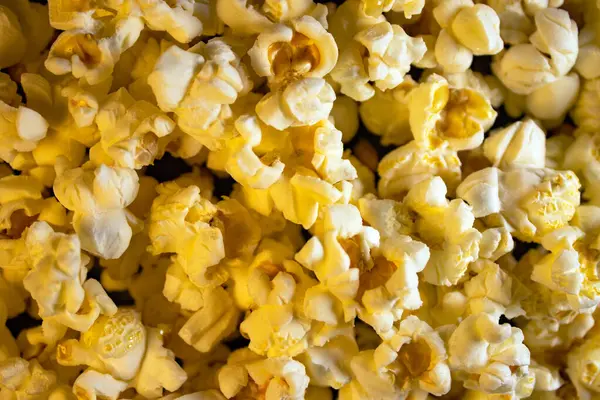 tuzlanmış patlamış mısır dokusu yakın çekim