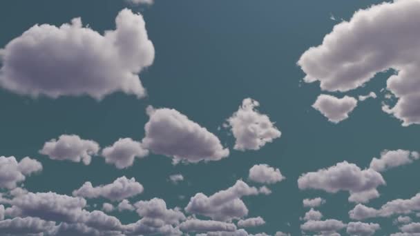 Φουτουριστικό Σύννεφο Timelapse Φόντο Κίνησης — Αρχείο Βίντεο