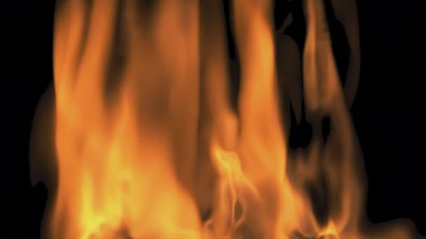 Api Api Ledakan Asap Asap Asap Dan Pembakaran Transisi Video — Stok Video