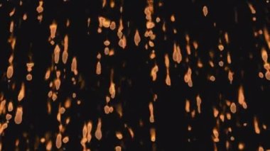 Ateş, alev, patlar, duman, duman ve yanma