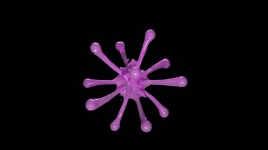 Şeffaf bir arkaplan üzerinde alfa kanalı ile suyun çeşitli şekilleri ve hareketleri.