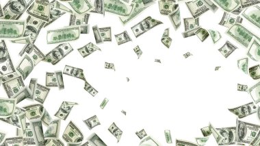 Para düşüyor. Amerikan parası. Washington Amerikan parası, Amerikan geçmişi.