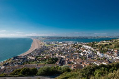 Portland, İngiltere 'den Jurassic Coast' un en iyi manzarası..